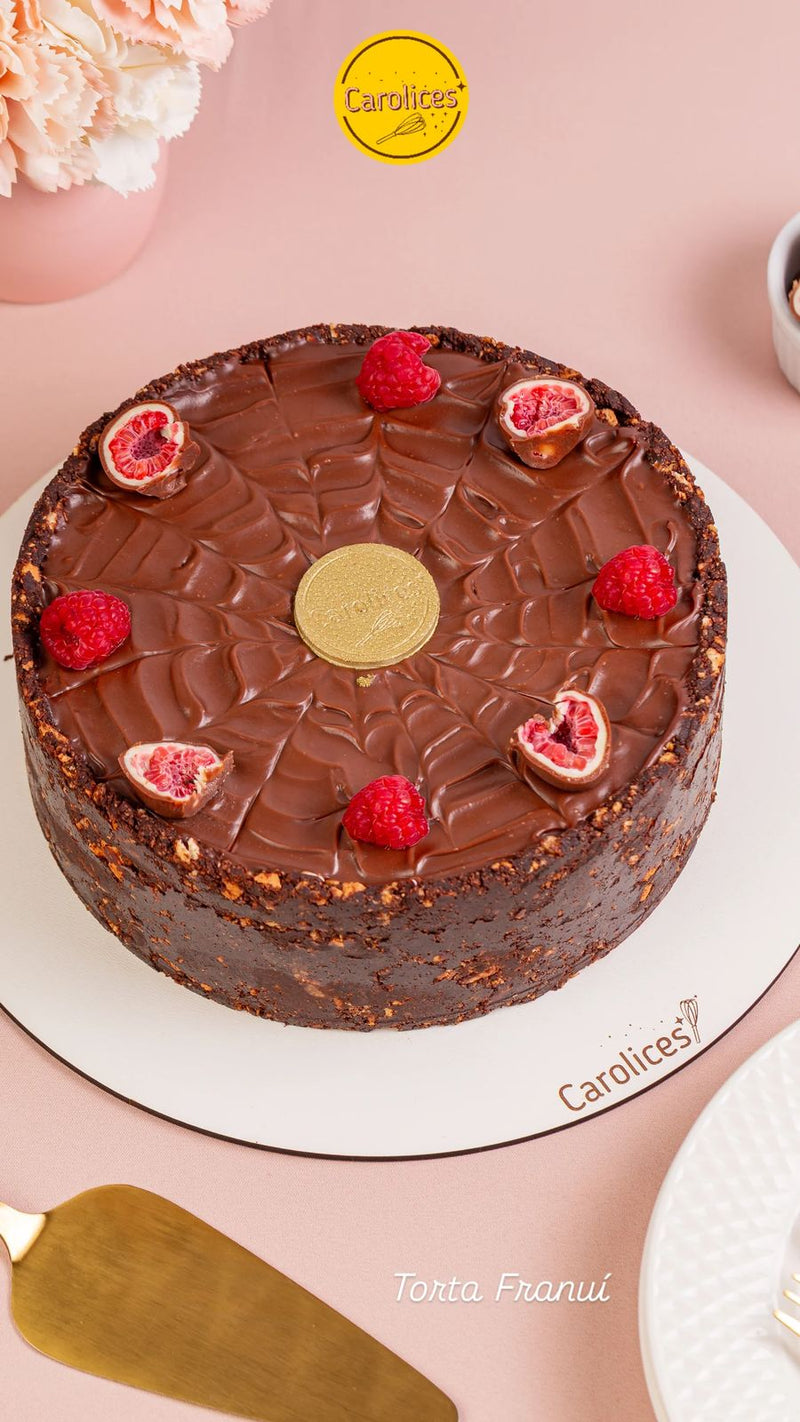 torta franui chocolate framboesa